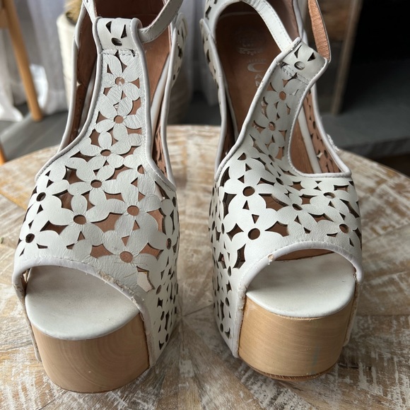 RARE-VINTAGE Jeffery Campbell Foxy Daisy - Picture 7 of 9